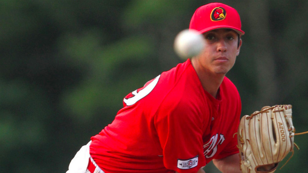 Eder Erives made his first start of the spring and summer seasons and tossed 6.2 shutout innings for Orleans.