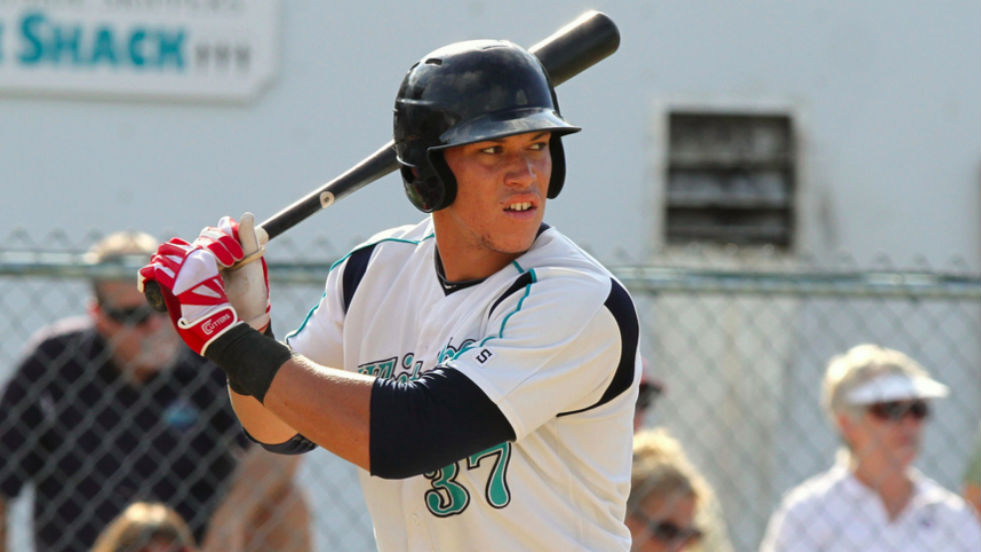 Aaron Judge hit five home runs for Brewster in 2012 and is now one of the Yankees' top prospects.