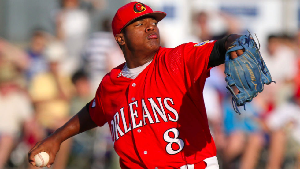 Former Orleans Firebird Marcus Stroman is the Opening Day starter in Toronto. 