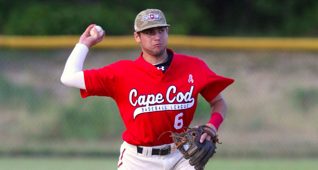 Max Burt scored what proved to be the winning run for Harwich in the 11th inning.  