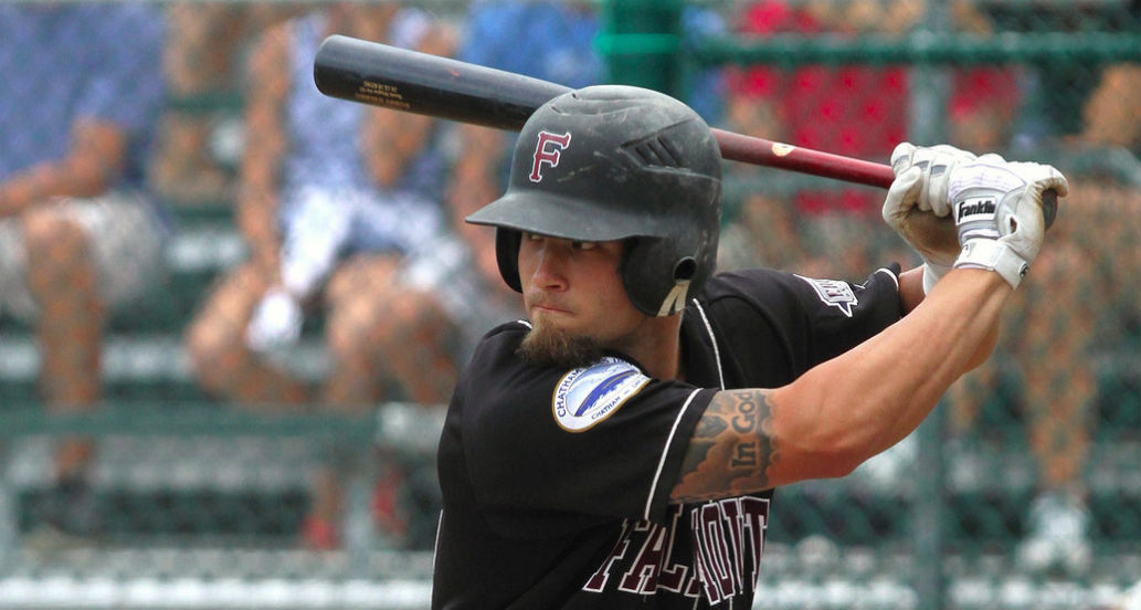 J.J. Matijevic, pictured last summer, had a two-run homer in his 2016 Cape debut.
