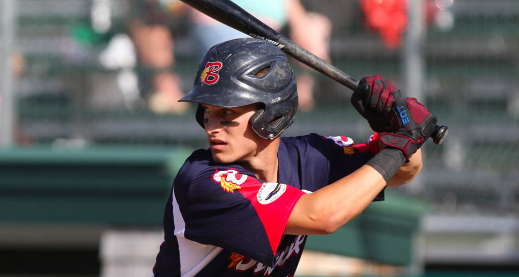 Jake Mangum had three RBI in Monday's win.